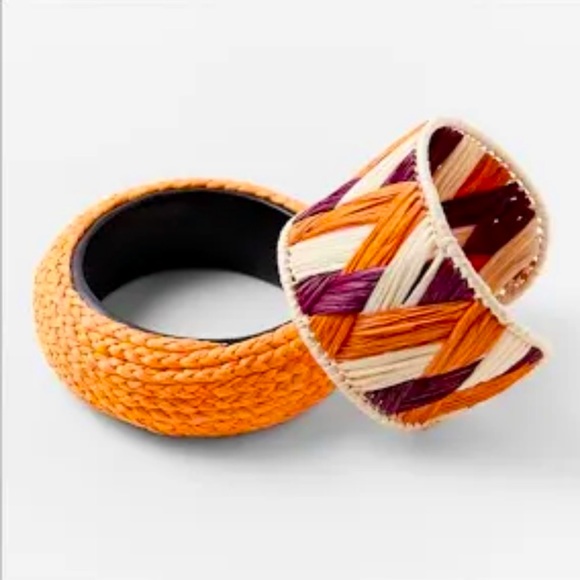 Zara Jewelry - NWT🌻Zara Straw Bracelets